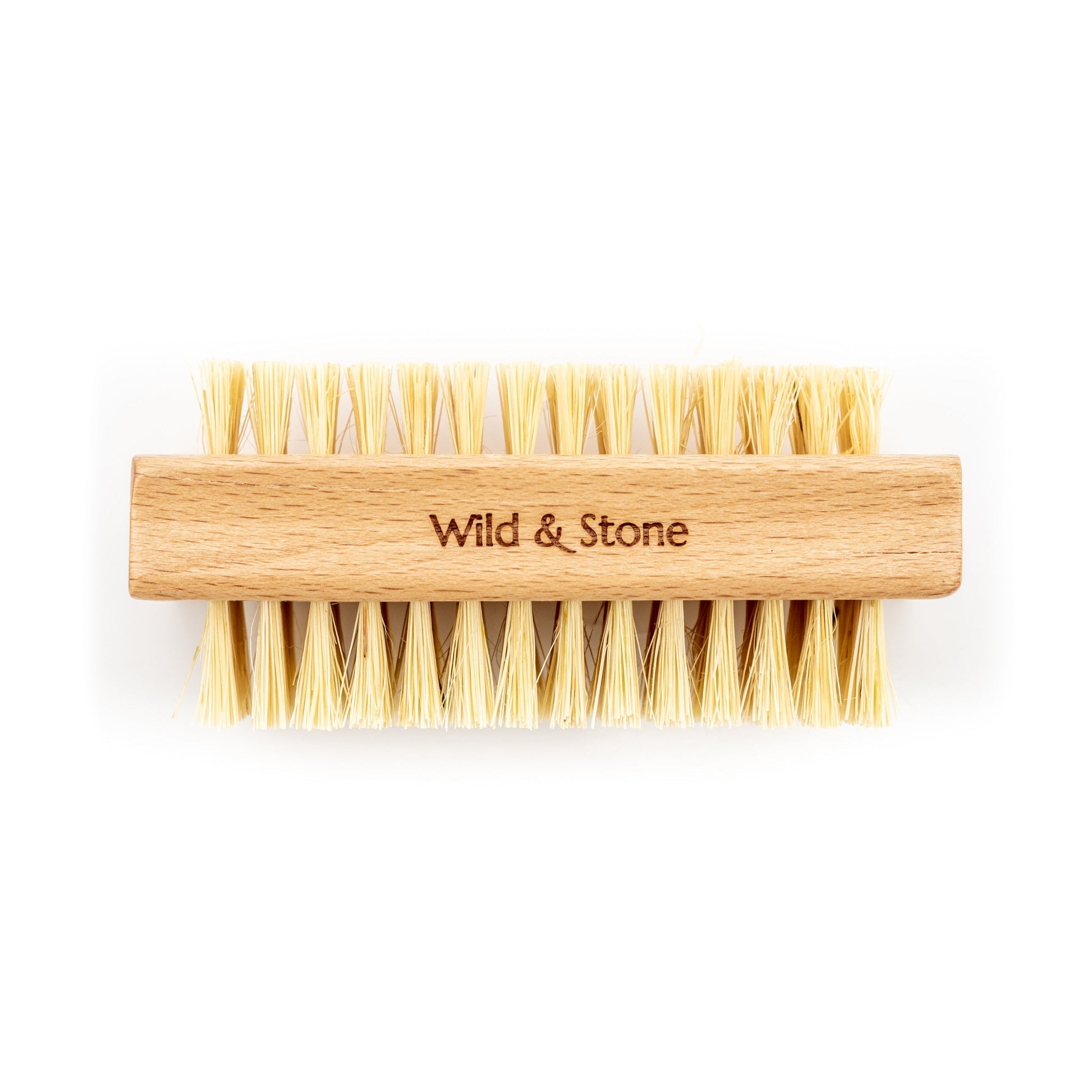 Wild & Stone Biodegradable Natural Bristle Nail Brush