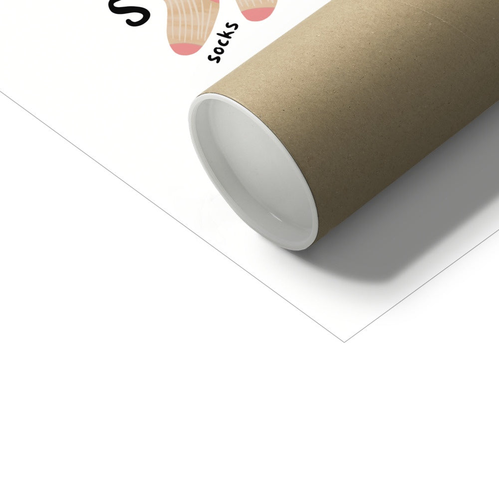 Kid of the Village My Alphabet Art Print