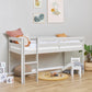 Hoppekids Eco Comfort Mid Sleeper Bed (2 Sizes & 4 Colours Available)