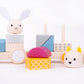 Bigjigs Wooden Activity Pull-Along Train