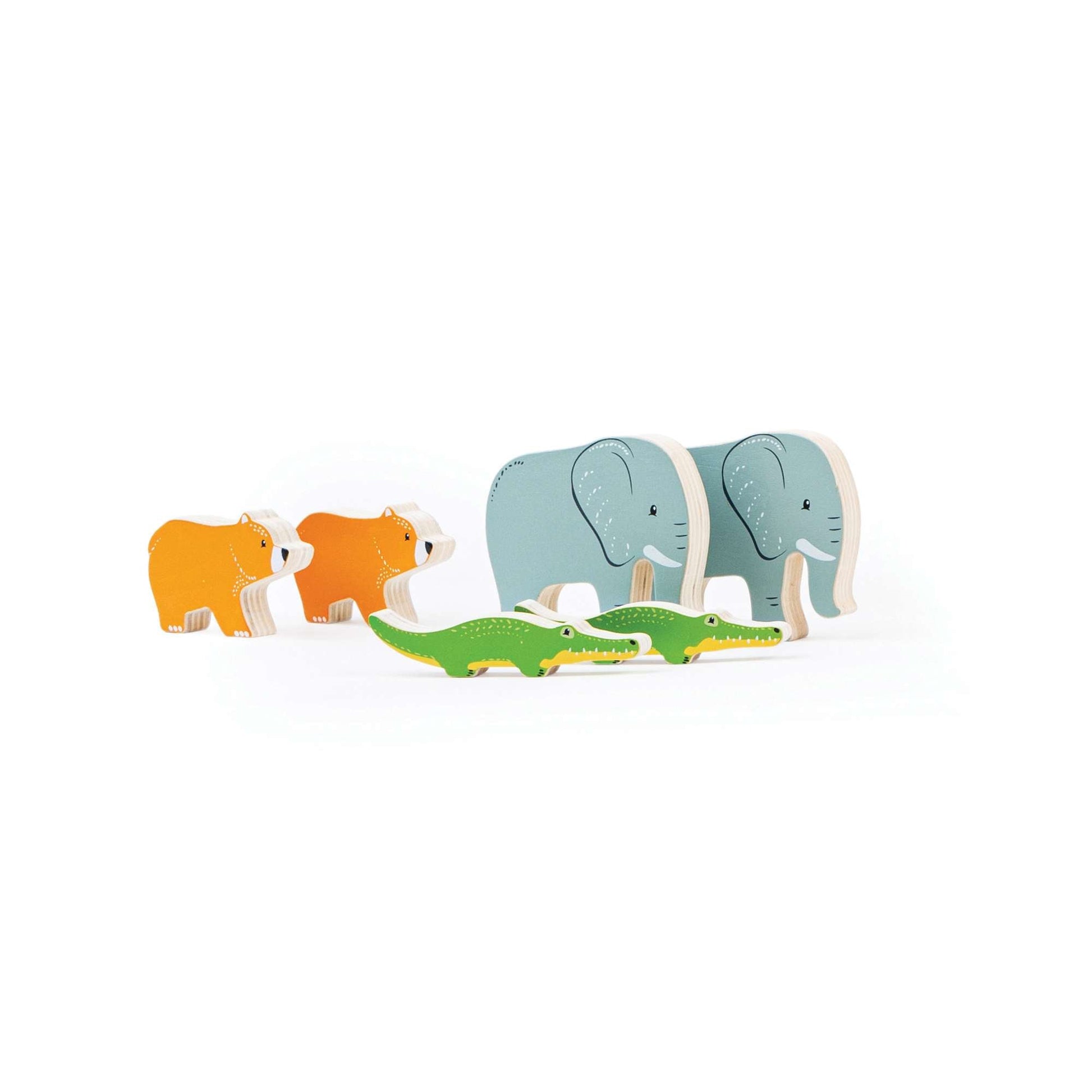 Bigjigs Wooden Noah's Ark Playset