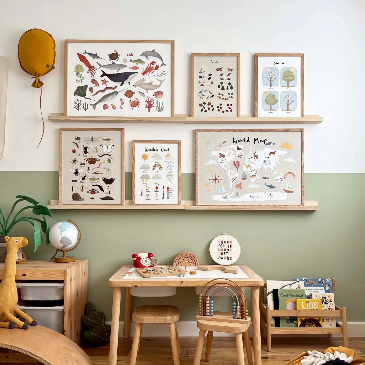 Kid of the Village Minibeasts Art Print - Stone