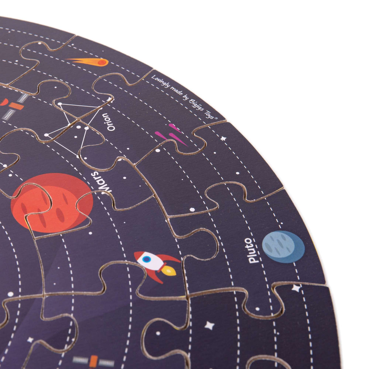 Bigjigs Space Explorer Solar System Circular Floor Puzzle
