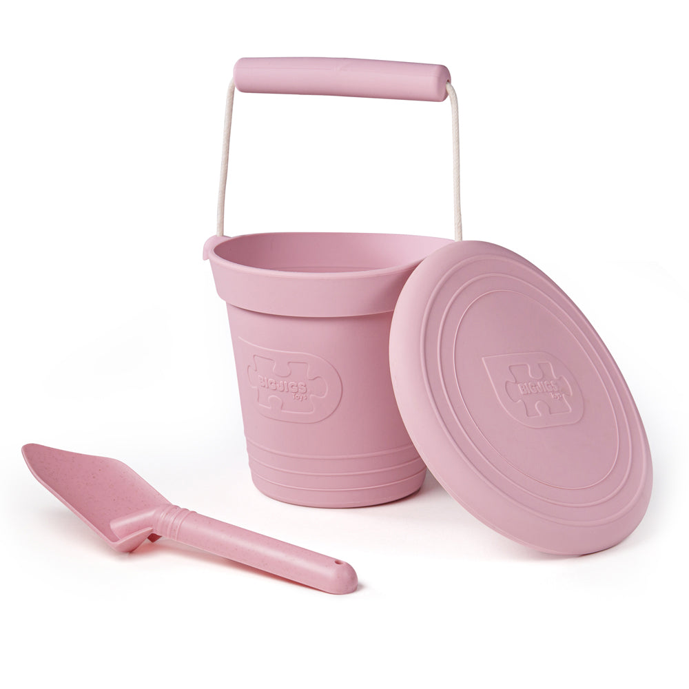 Bigjigs Silicone Beach Toys Bundle - Blush Pink