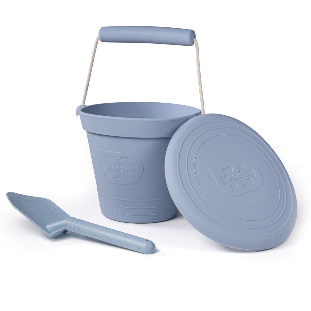 Bigjigs Silicone Beach Toys Bundle - Dove Grey