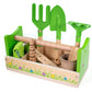Bigjigs Gardening Caddy and Tools
