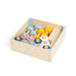 Bigjigs Wooden Crate of Toy Nuts & Bolts 