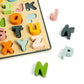 Bigjigs Wooden Abc Puzzle - Uppercase