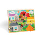 Bigjigs Wooden Baby Busy Board - Lifeskills