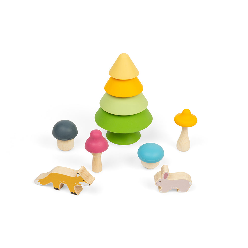 Bigjigs Wooden Forest Friends Playset