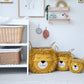 Bellybambino Yellow Lion Seagrass Basket - Small