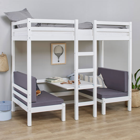 Hoppekids Eco Dream Jumbo Bunk Bed - 90 x 200 cm - White