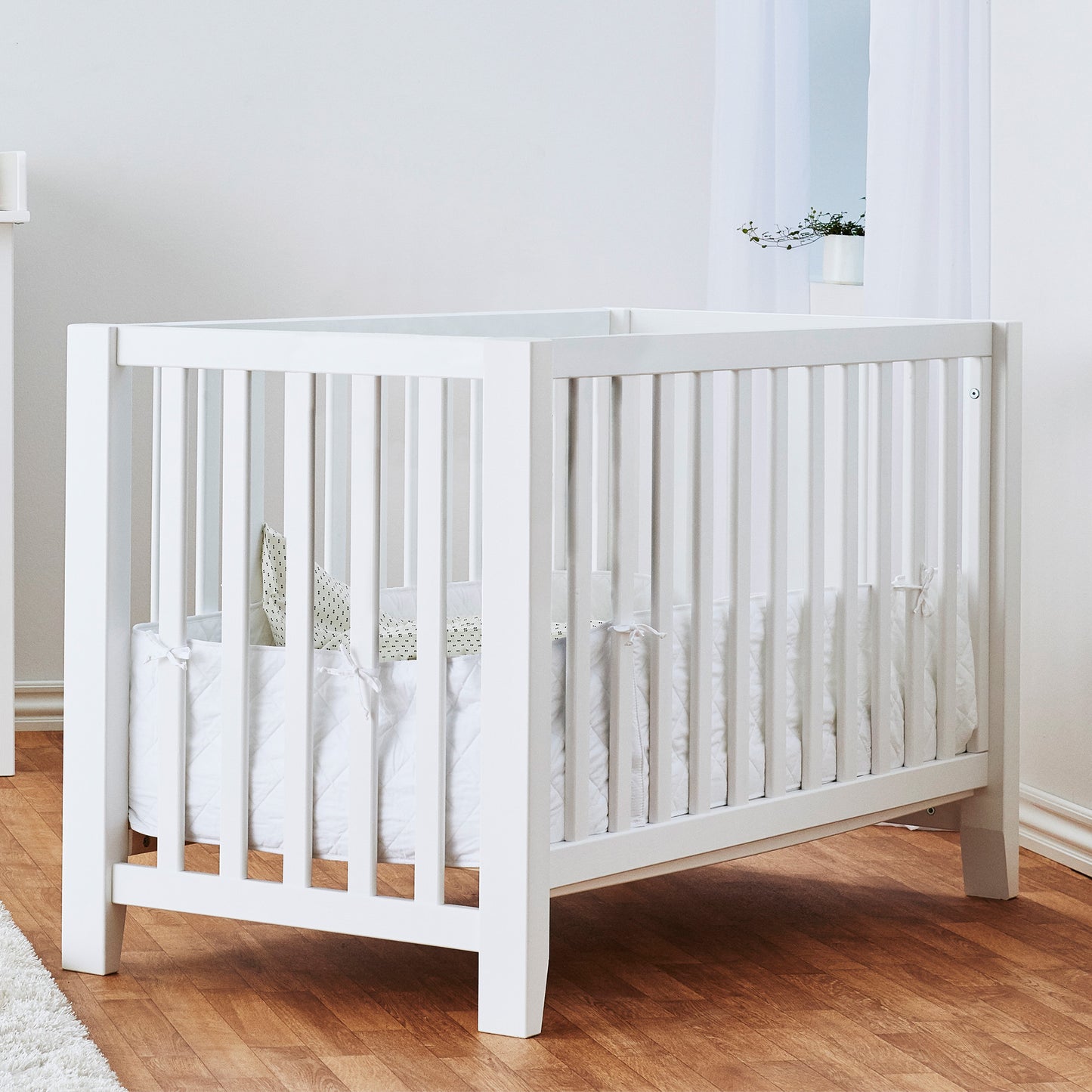 Hoppekids 'Anton' Baby Crib 60 x 120 - White