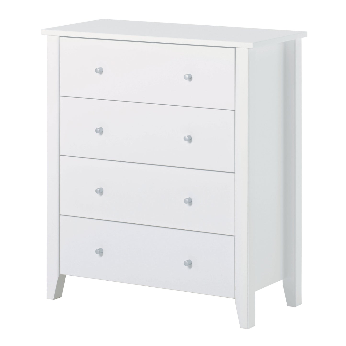 Hoppekids 'Christian' 4 Drawer Dresser/Changing Table - White