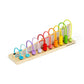 Bigjigs Wooden Rainbow Counting Abacus