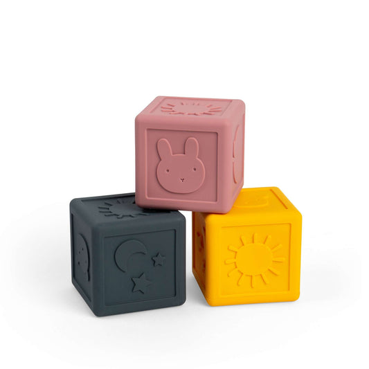 Bigjigs Silicone Sensory Cubes