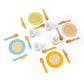 Bigjigs Wooden Toy Dinner Service Set