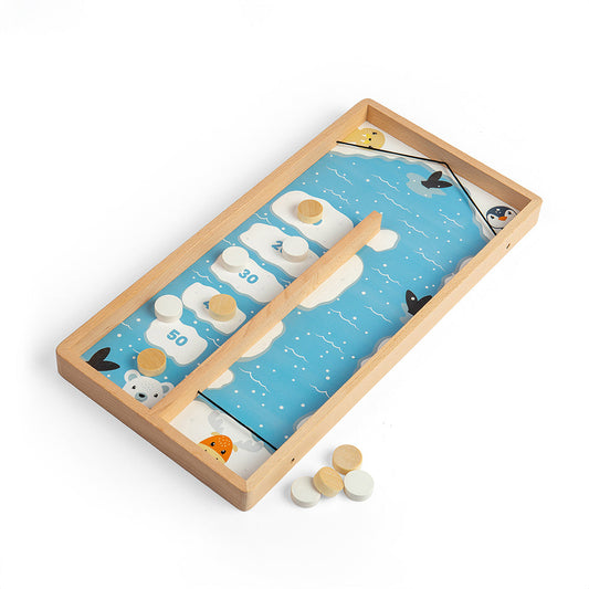 Bigjigs Wooden Ice Puck Game