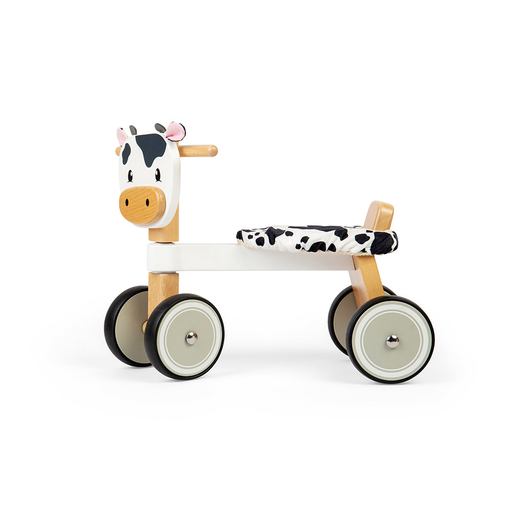 Bigjigs Wooden Ride on Cow