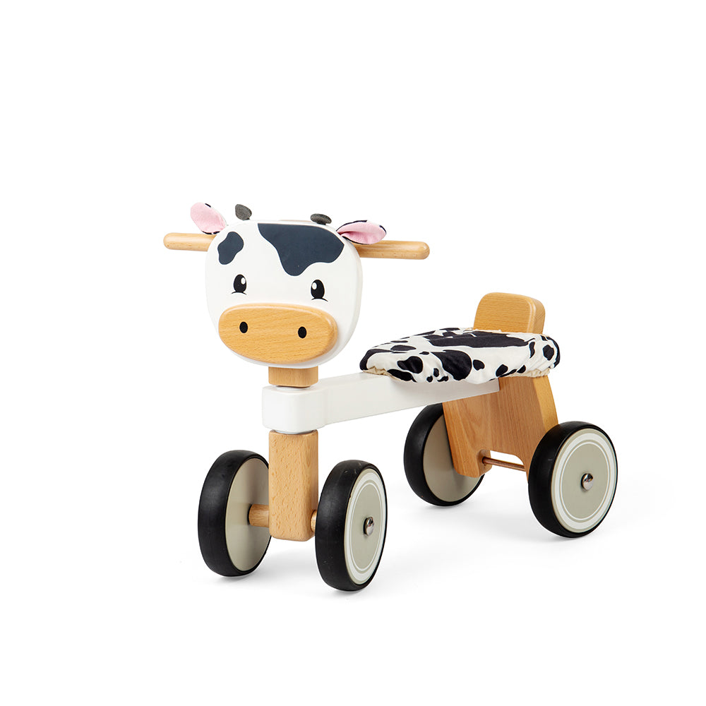 Bigjigs Wooden Ride on Cow