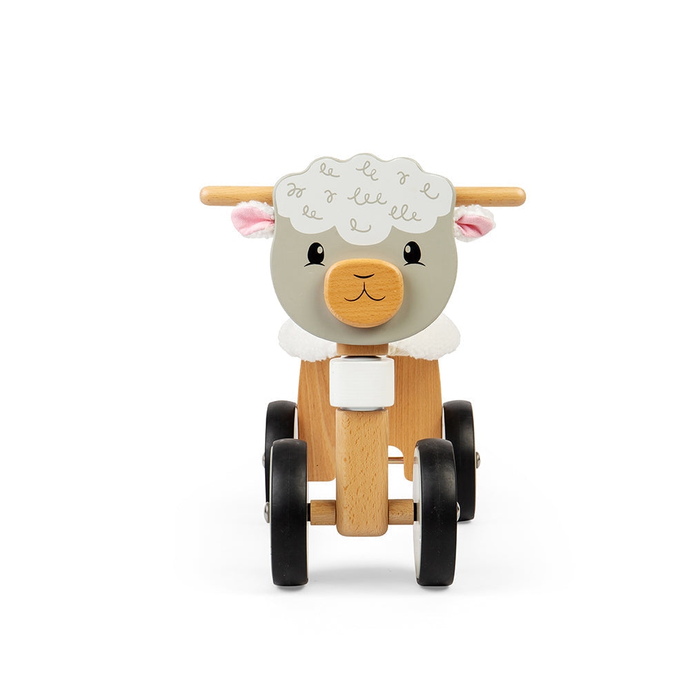 Bigjigs Wooden Ride on Sheep