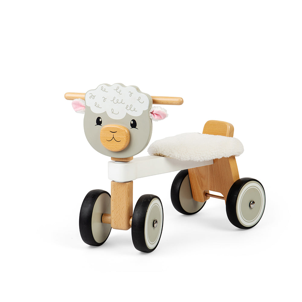 Bigjigs Wooden Ride on Sheep