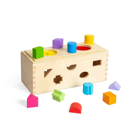 Bigjigs Wooden Mystery Box Sorting Toy