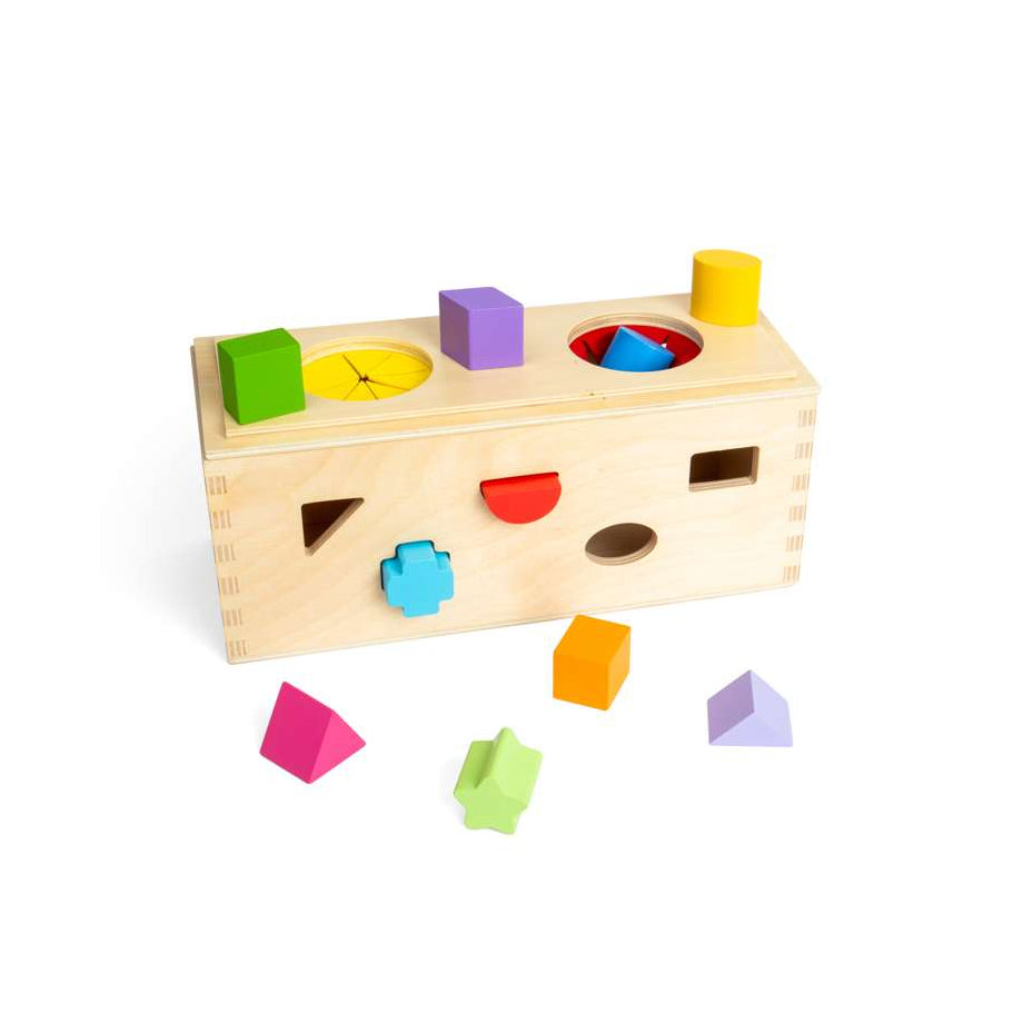 Bigjigs Wooden Mystery Box Sorting Toy