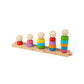 Bigjigs Wooden Stacking Rainbow Family