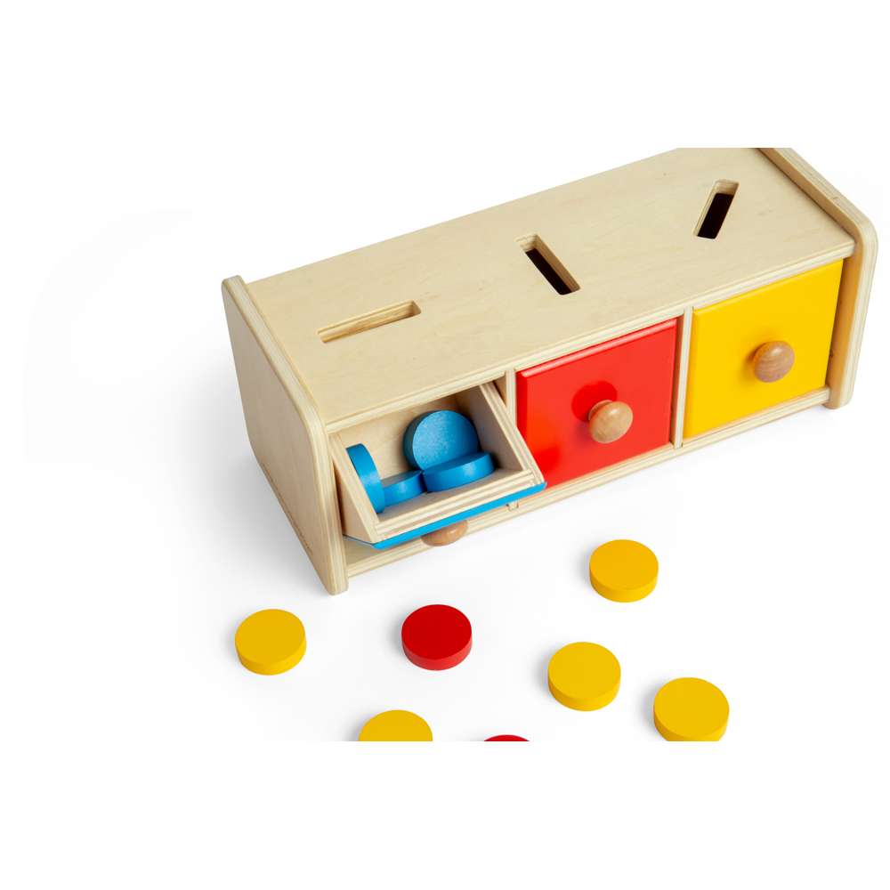 Bigigs Wooden Token Sorter