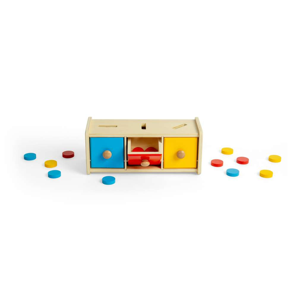Bigigs Wooden Token Sorter