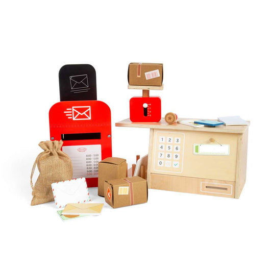 Bigjigs Wooden Post Office Playset