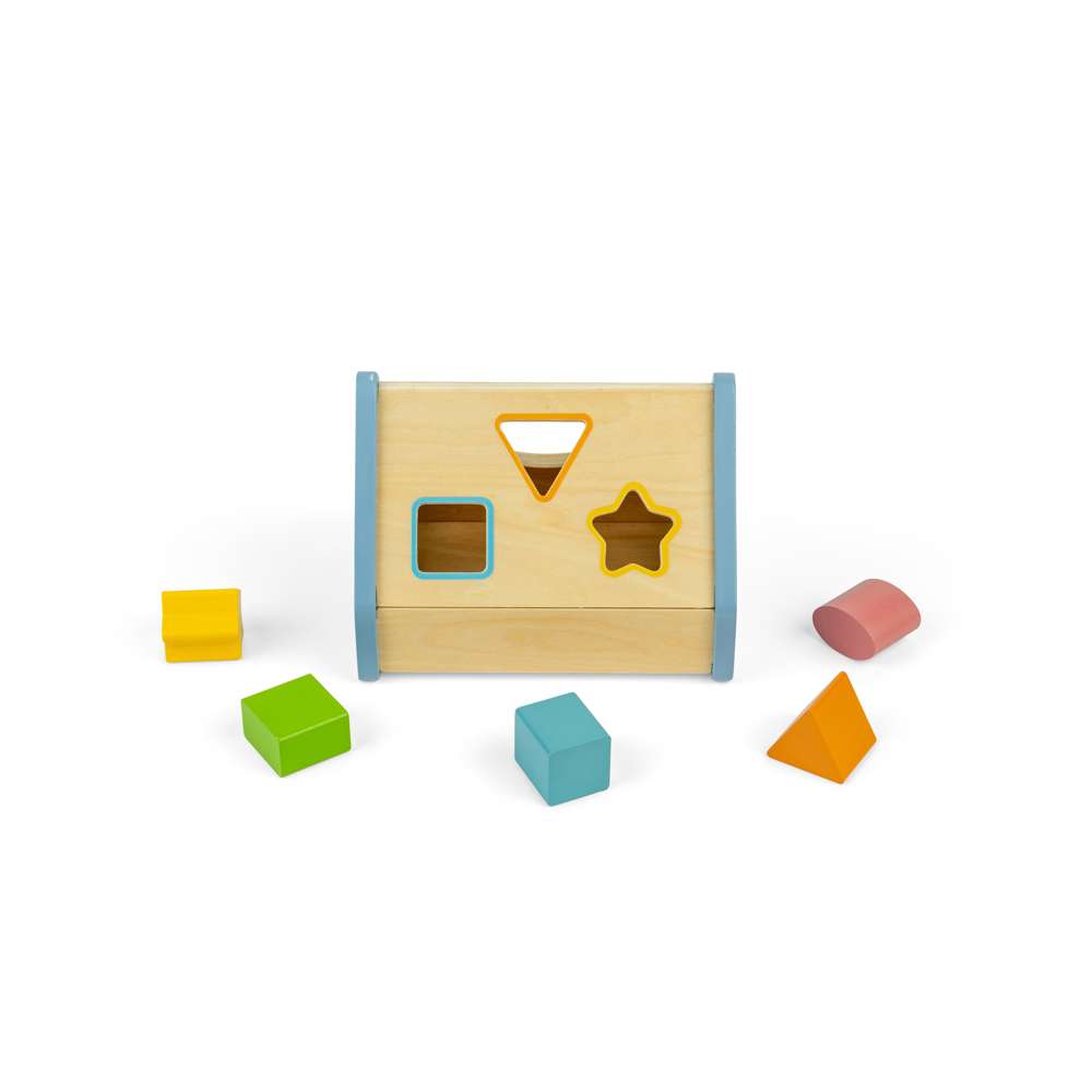 Bigjigs Wooden Shape Sorter House