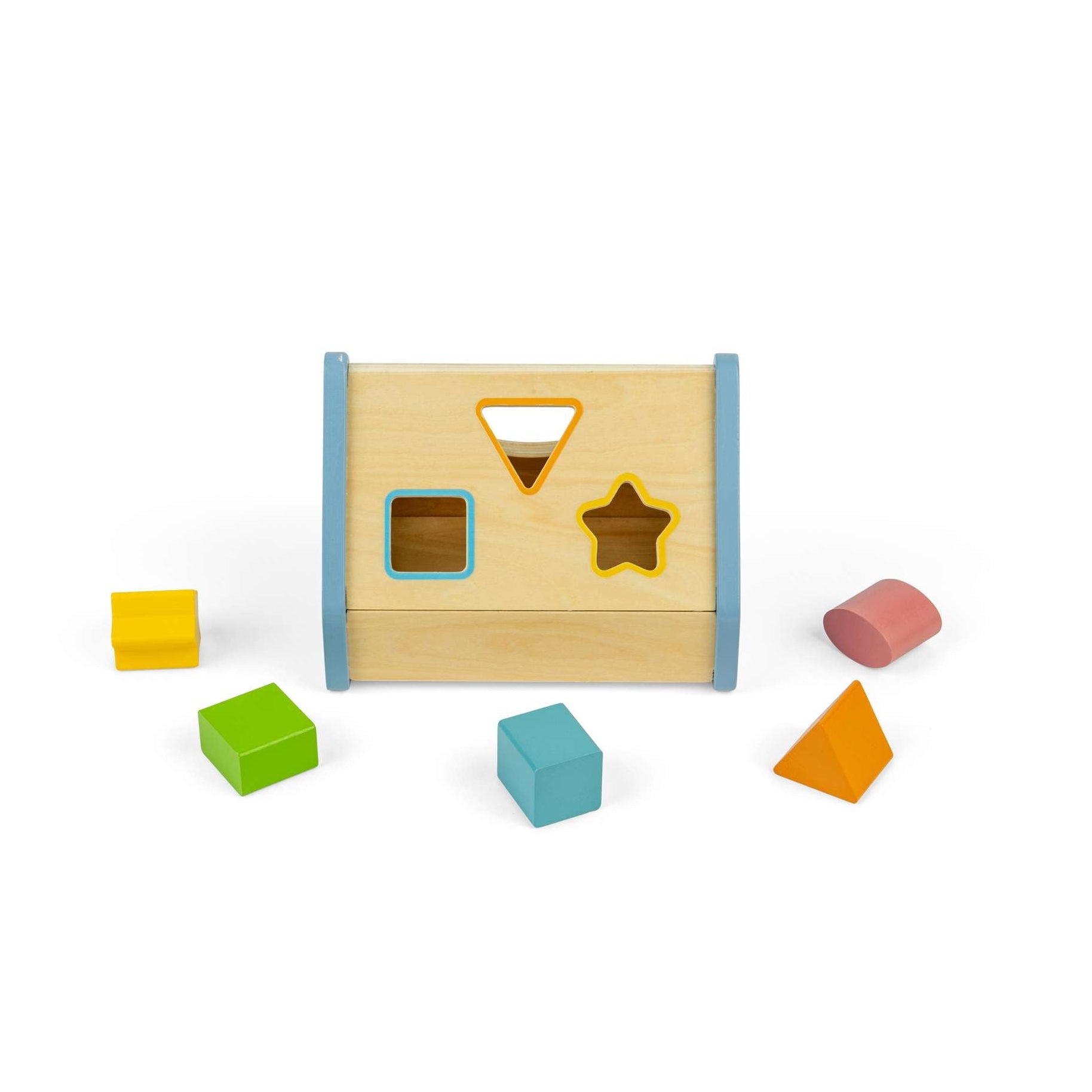Bigjigs Wooden Shape Sorter House