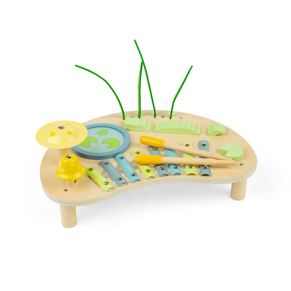 Bigjigs Wooden Jungle Music Bench