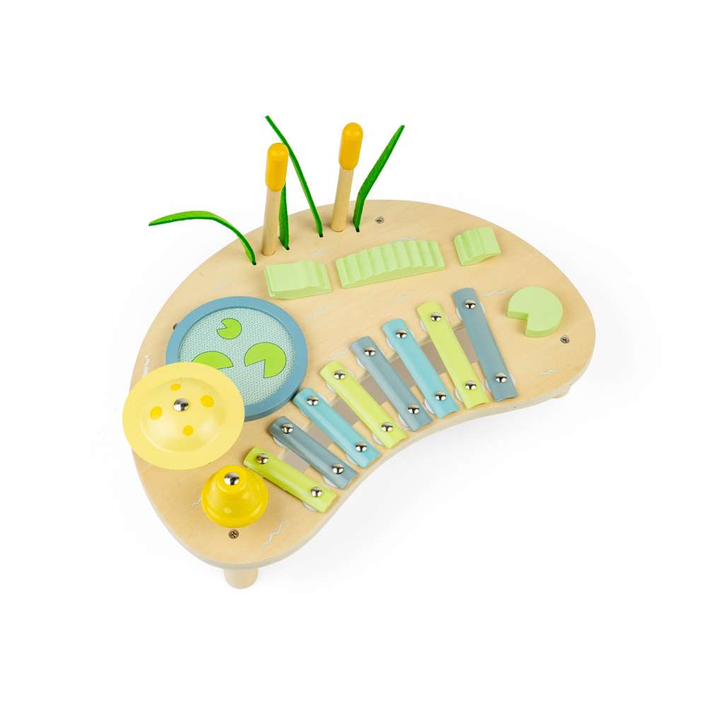 Bigjigs Wooden Jungle Music Bench