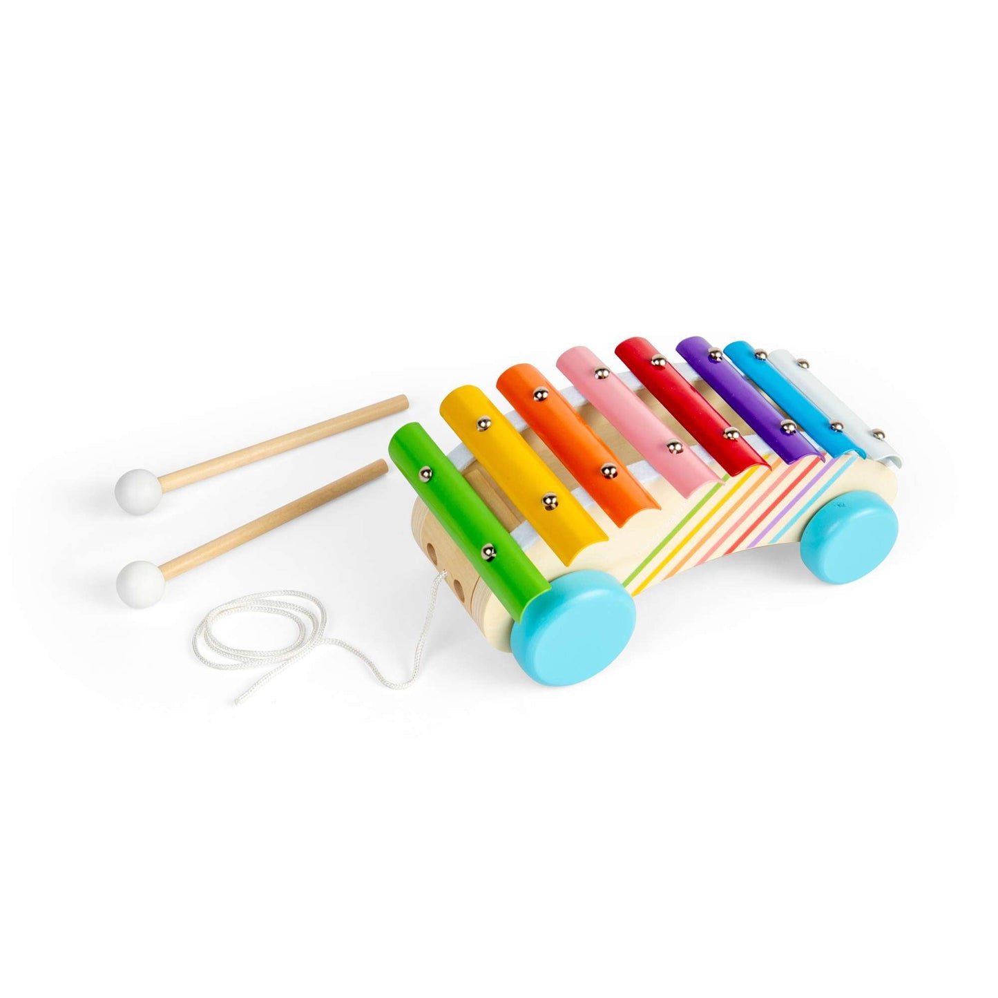 Bigjigs Wooden Pull-Along Xylophone