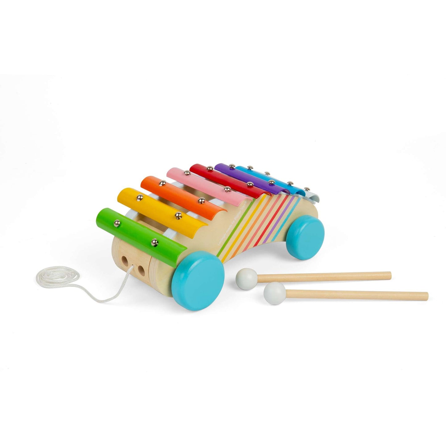 Bigjigs Wooden Pull-Along Xylophone