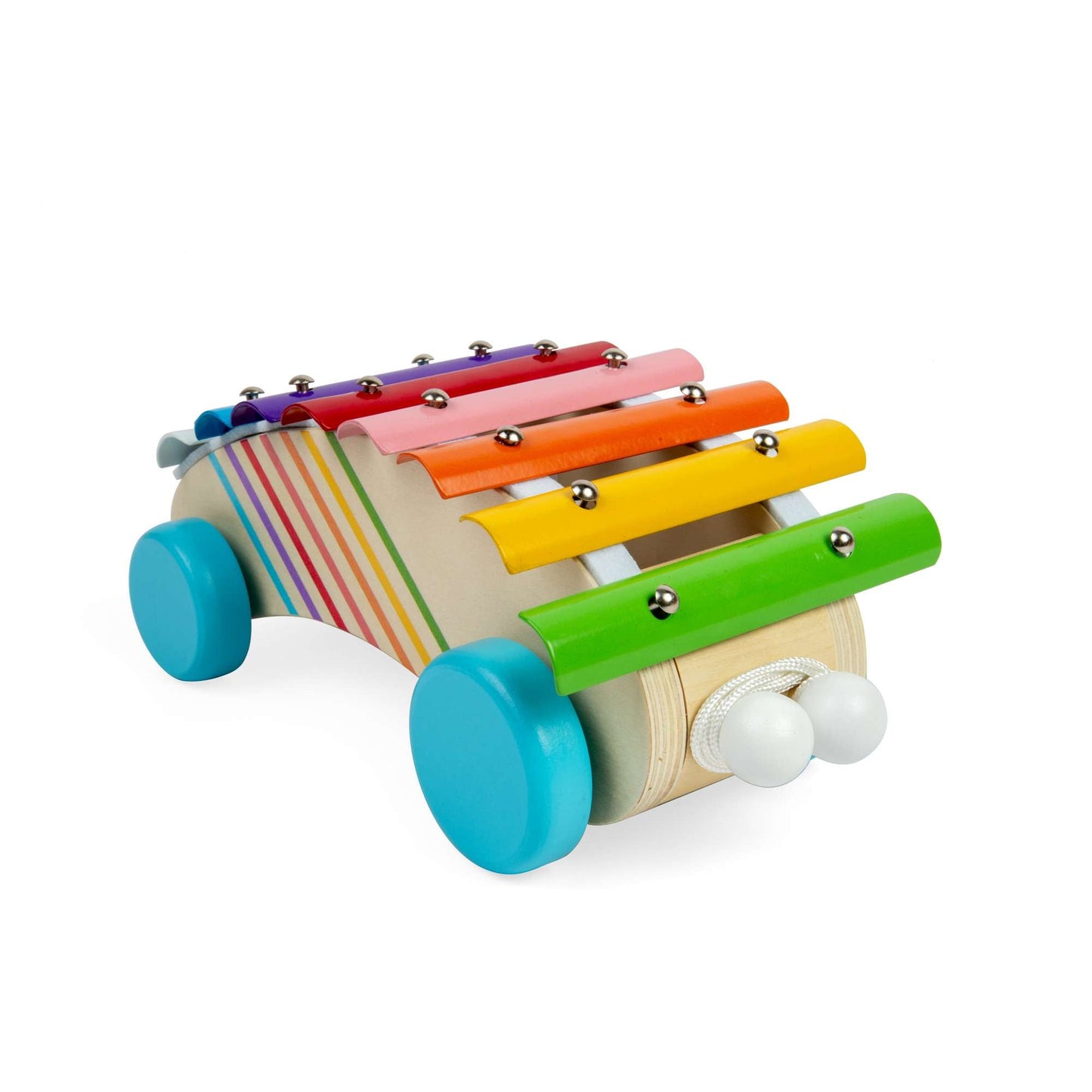 Bigjigs Wooden Pull-Along Xylophone