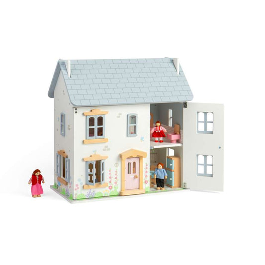Bigjigs Wooden Summer Cottage Doll's House