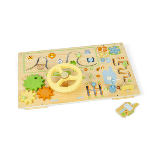 Bigjigs Wooden Jungle Busy Board