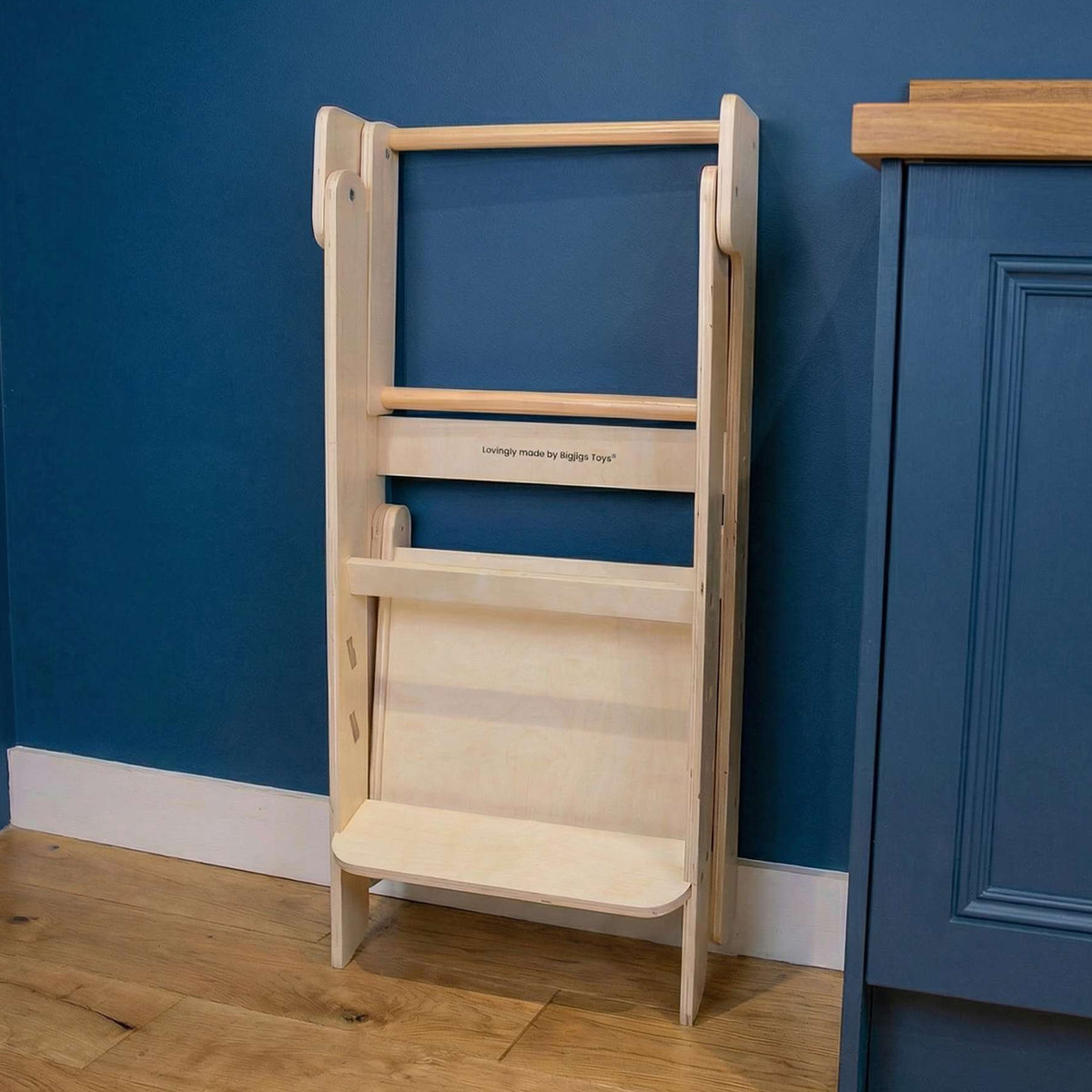 Bigjigs Wooden Foldable Toddler Tower
