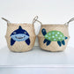 Bellybambino Green Sea Turtle Seagrass Basket - Large