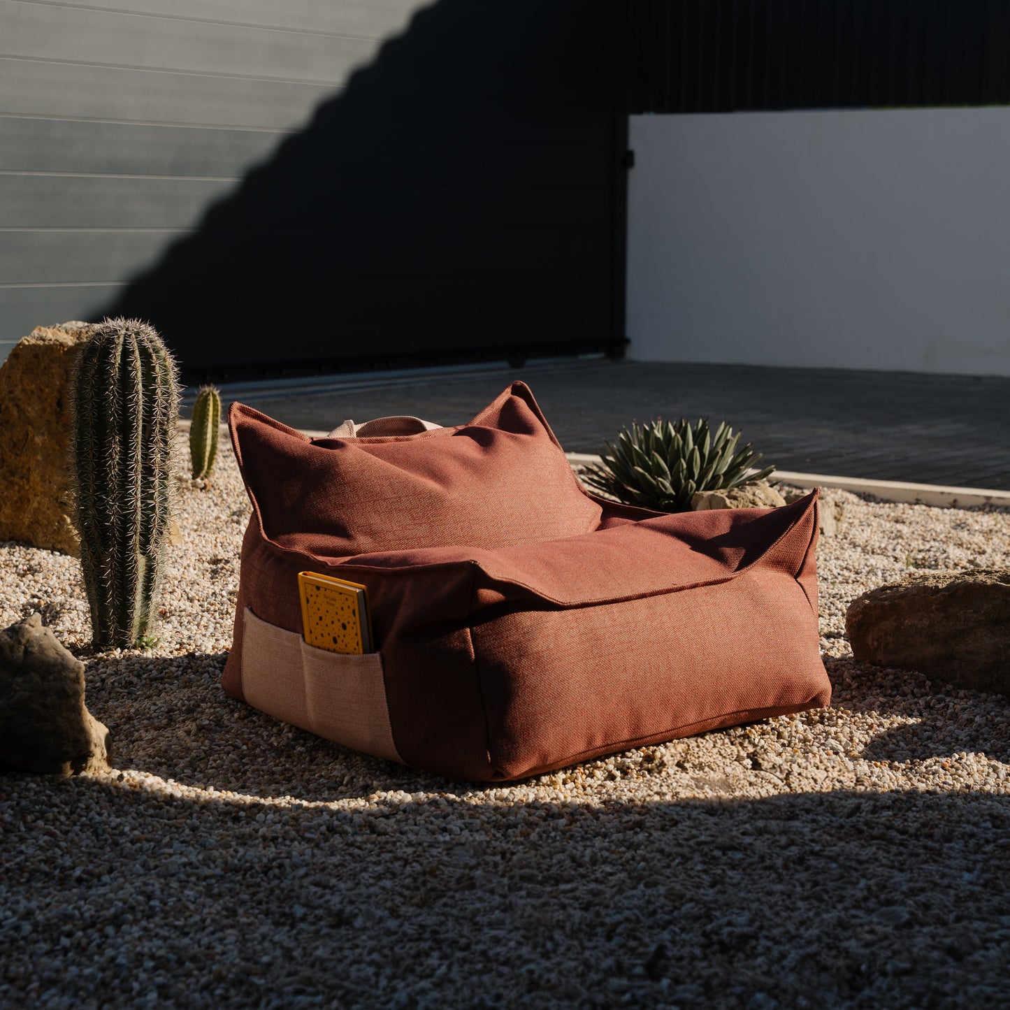 Wigiwama Outdoor Beanbag Chair - Pomegranate