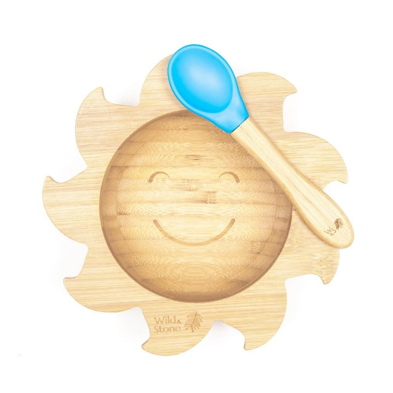 Wild & Stone Baby Bamboo Weaning Bowl Set - Sunshine 