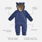 Finnsøn ANDERS Eco Snowsuit - Navy (With Feet)