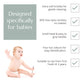 Wild & Stone Baby Bamboo Toothbrush - 4 Pack - Extra Soft Bristles