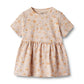 Wheat 'Anna' S/S Baby Jersey Dress - Coneflowers