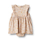 Wheat 'Vianna' Baby Jersey Dress Suit - Coneflowers