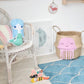 Bellybambino Pink Jellyfish Seagrass Basket - Extra Large